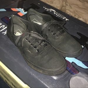 Black womens Vans